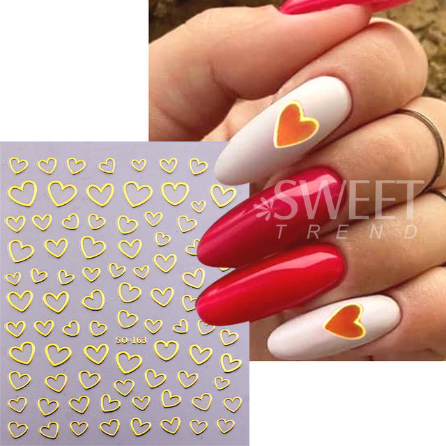 LV NAIL ART STICKER - GOLD HOLOGRAPHIC – Glam By AJ