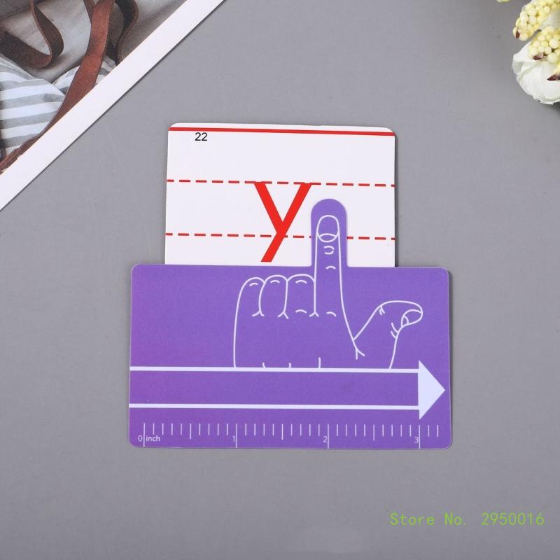 Geführte Lese streifen Finger lese block markieren Lesezeichen ein Finger abstands halter Handschrift werkzeuge Schreib abstands halter – Detail 8