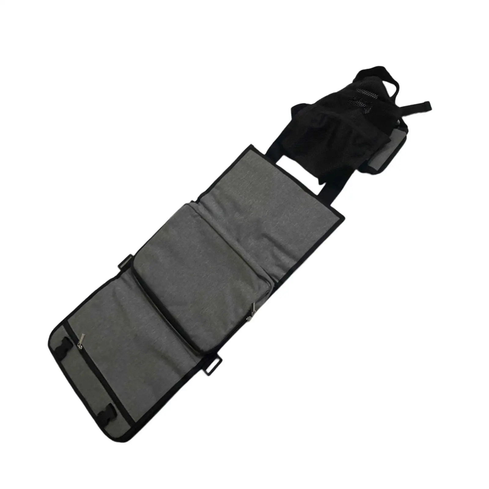 PC Tower Carrying Strap with Handle Multiple Pockets for Keyboard Mouse and Extra Accessories