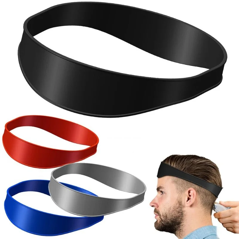 Best of Men Hair Trimming Ruler Silicone Neckline Guide Haircuts Curved Headband DIY Home Styler Barber Comb Hair Styling Tools Reviews & Tips