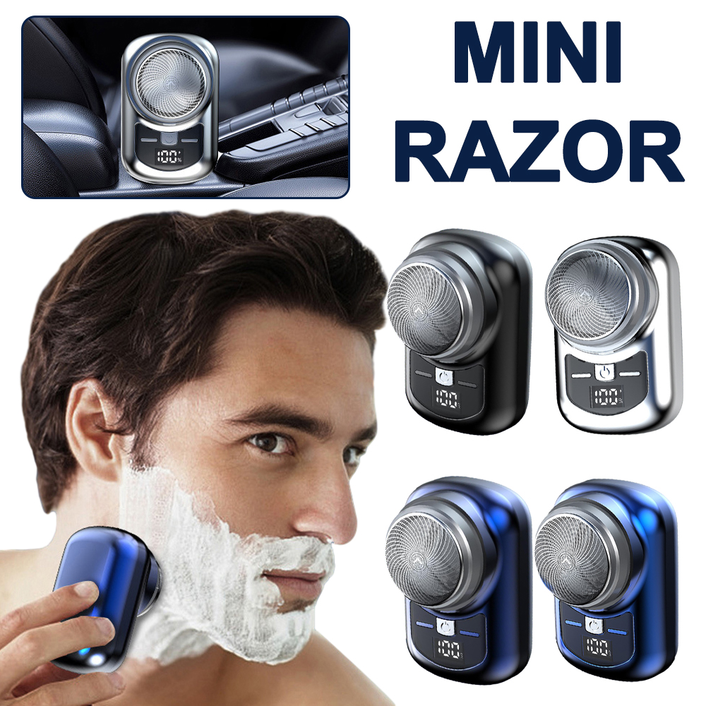 Best of Electric Travel Shaver For Men Pocket Size Portable Travel Car Home Razor Rechargeable Cordless Shave Face Beard Razor Hot Sale Reviews & Tips