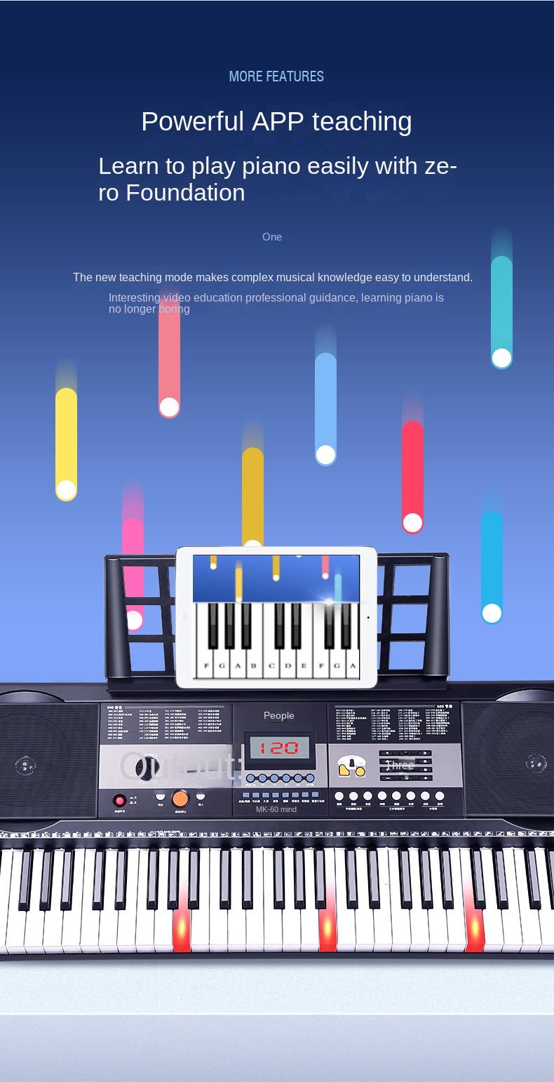 Title 20, Midi Keyboard Electronic Organ Connection APP A...