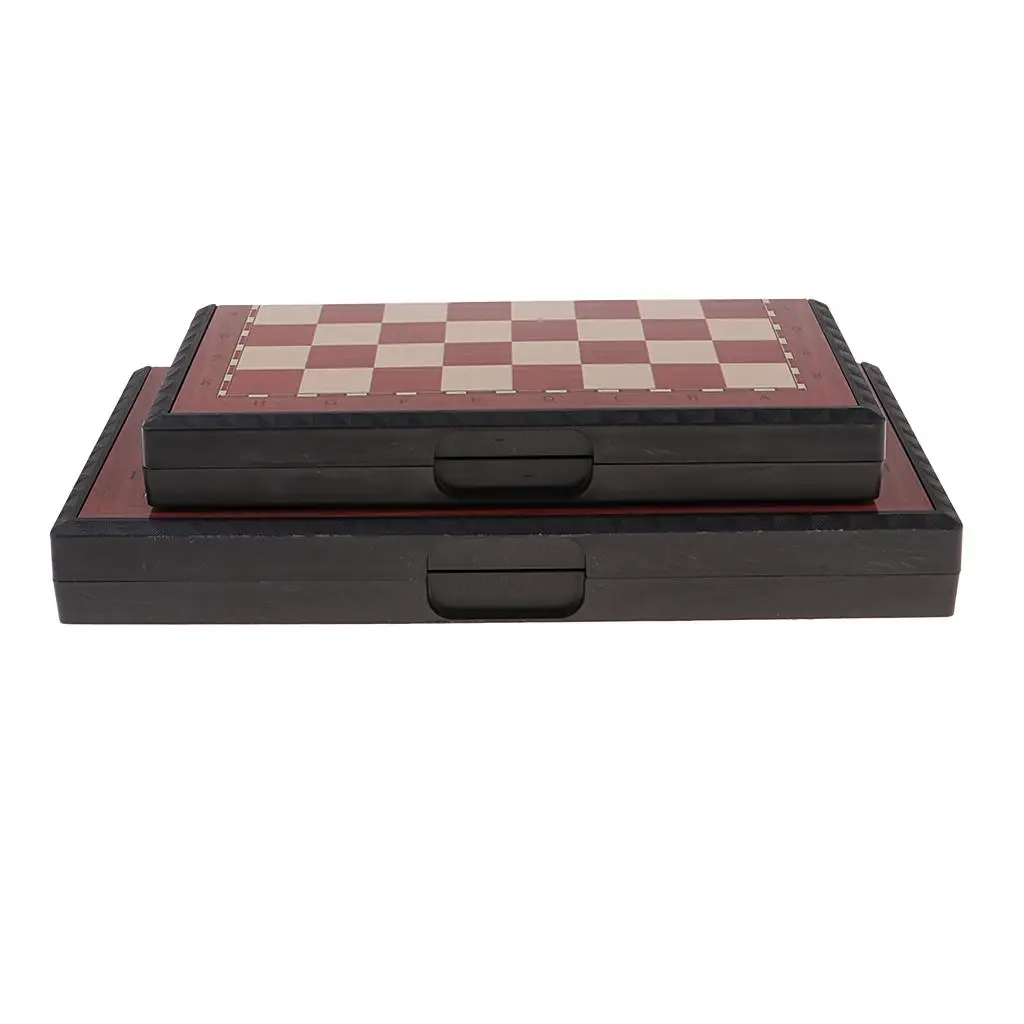 Portable Folding International Chessboard Chess Set Travel 19x10cm