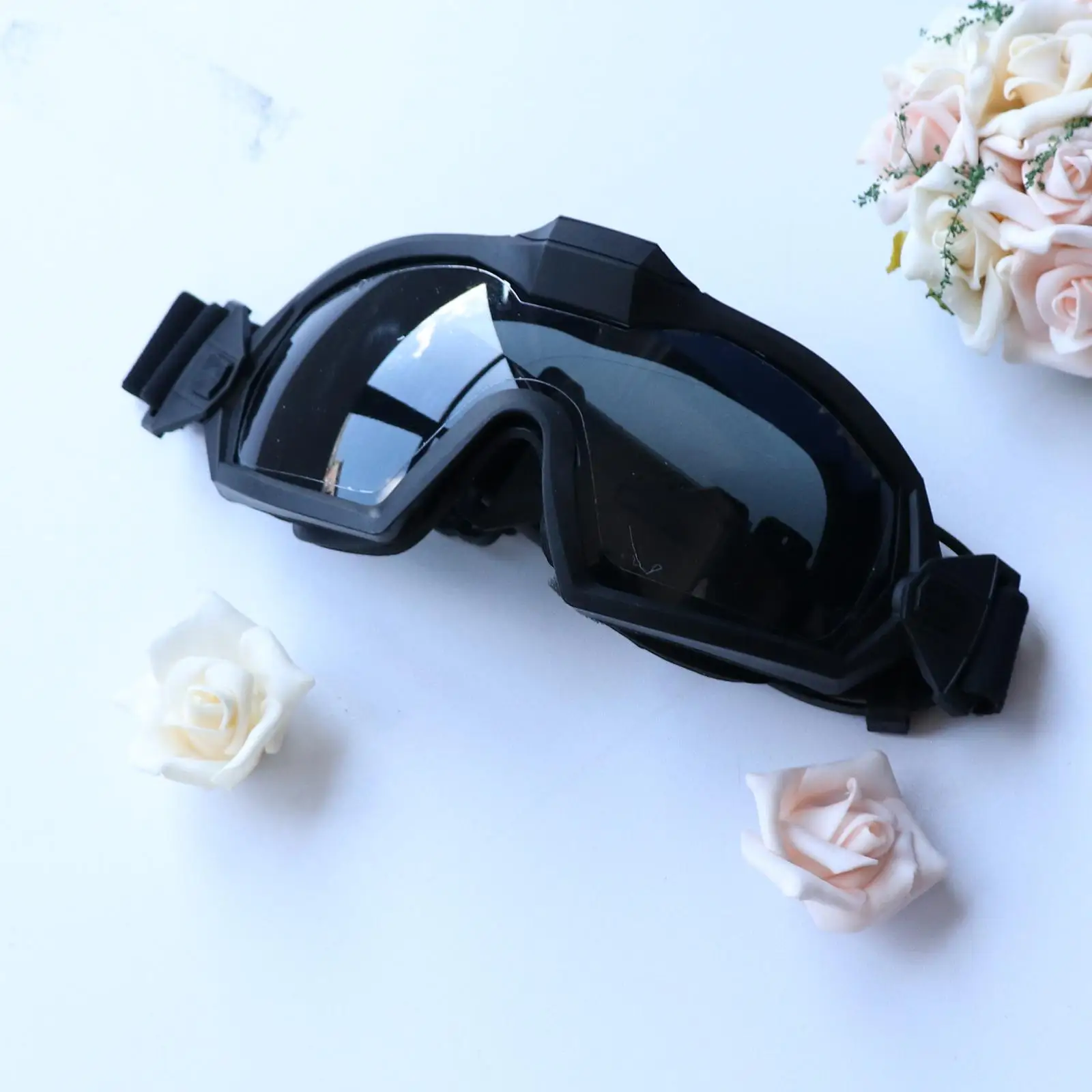 Anti-Shocks with Fan,400 Anti-Fog  Safetys Glasses with 2 Interchangeable Lens for Hunting Bike Riding