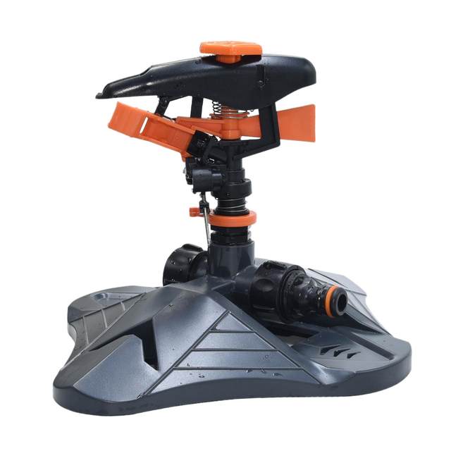 Water Sprinkler Rotating Upgrade Adjustable Lawn Sprinkler Garden Tool Garden Hose Sprinkler for Plants Garden Lawn Yard