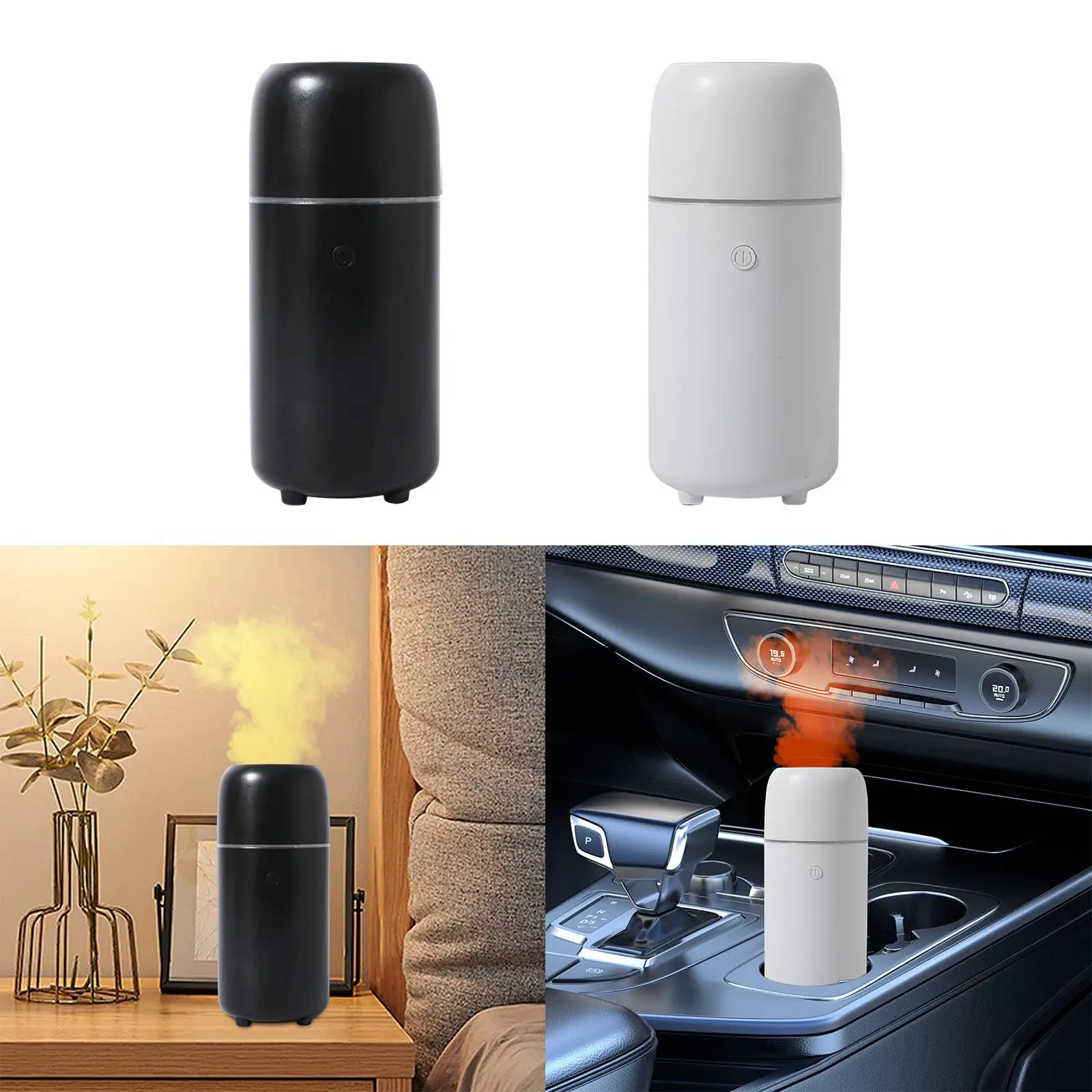 Portable Humidifiers Air Humidifier Auto Shut Off Quiet Mini Humidifier for Bedside Whole Room Baby Nursery NightStand Bedroom