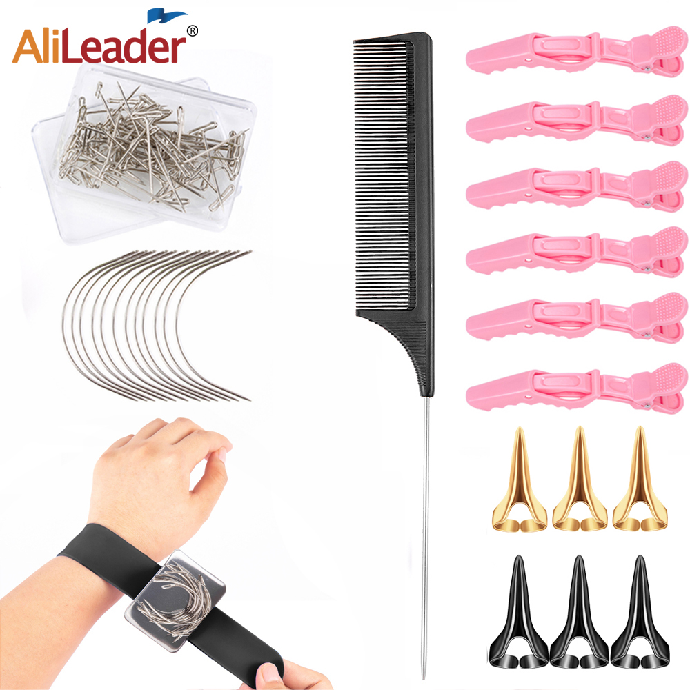 Best of Magnetic Pin Holder Wristband With C / T-Pins, Pintail Rat Tail Comb, Alligator Hair Clip, Hair Parting Ring, Magnetic Pincushion Sets Reviews & Tips