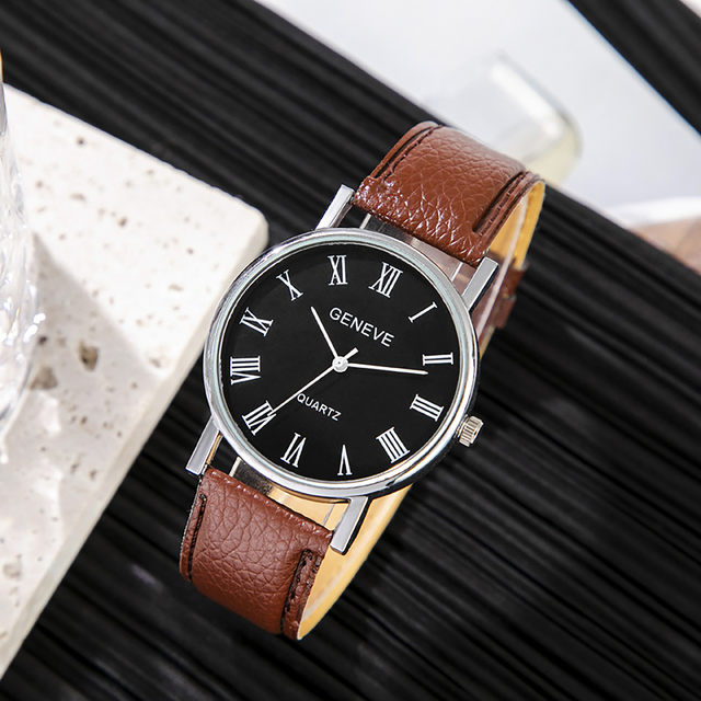 Fashion faux leather mens analog quarts watches blue ray men wrist watch 2018 mens watches top brand luxury casual best sale watch clock