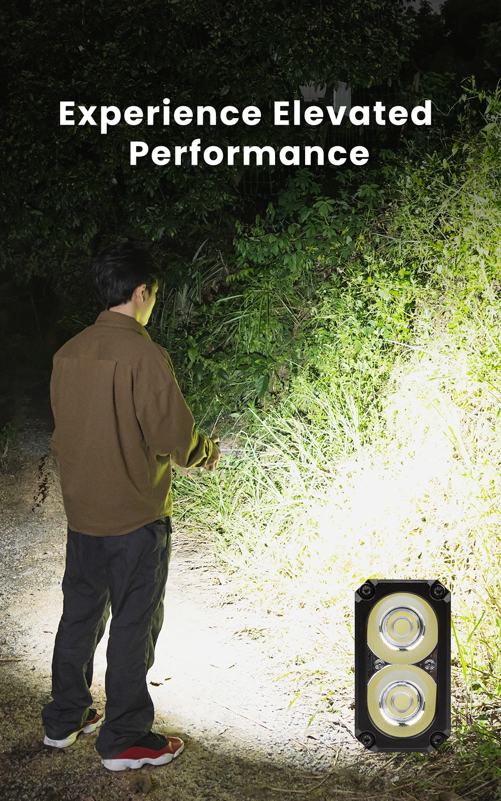 Wuben E7 1800Lumens Ultra-Compact and Lightweight Headlamp&Flashlight Recheargeable Troch Light(Black Cold White:5000K)