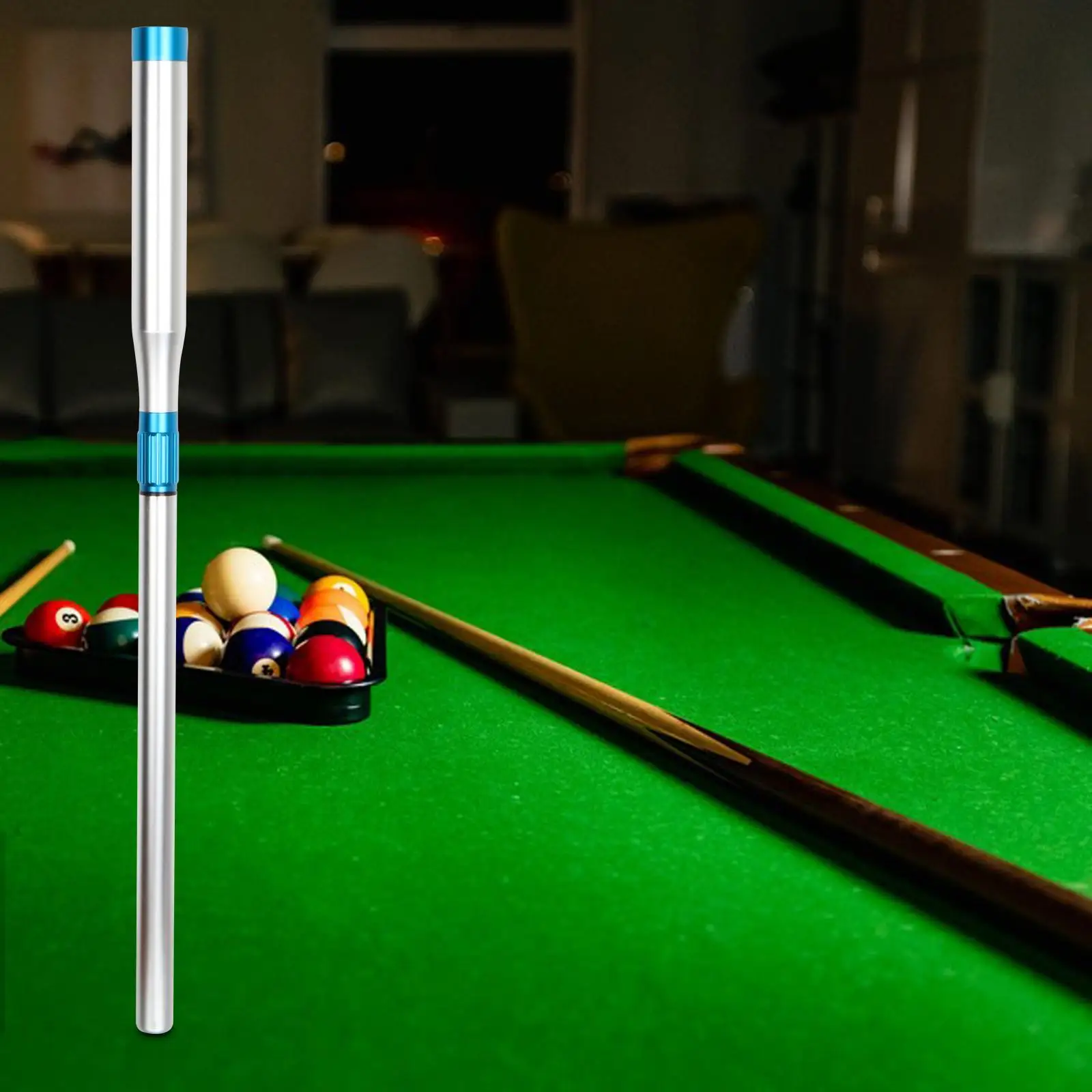 Snooker Pool Cue Extender Aluminum Alloy Tool Lightweight Billiard Cue Stick