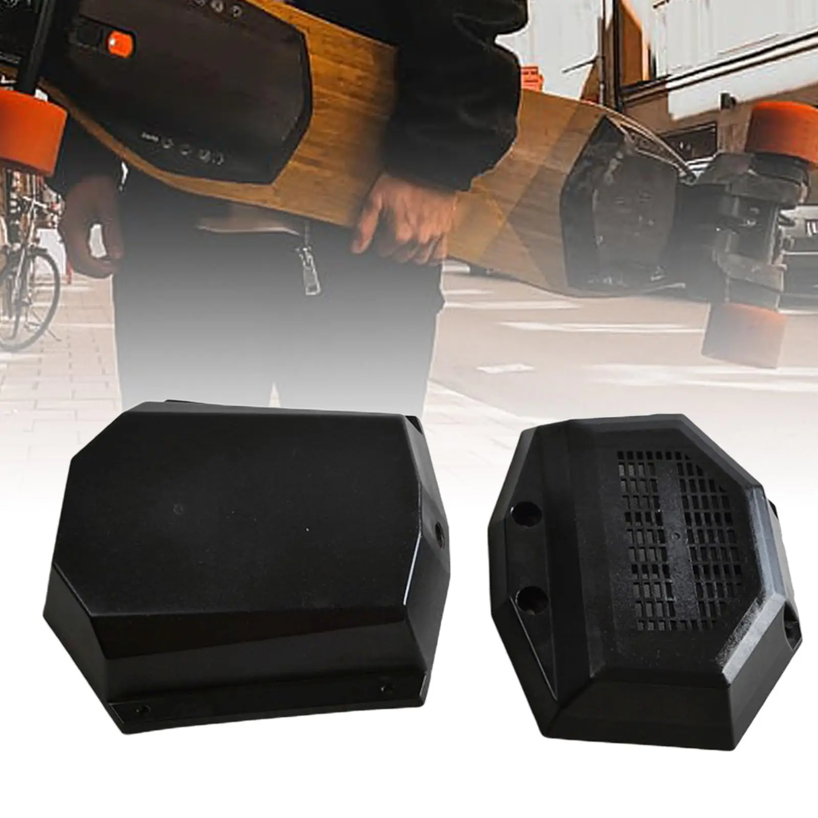 Electric skateboard longboard fiberglass battery box cover enclosure case