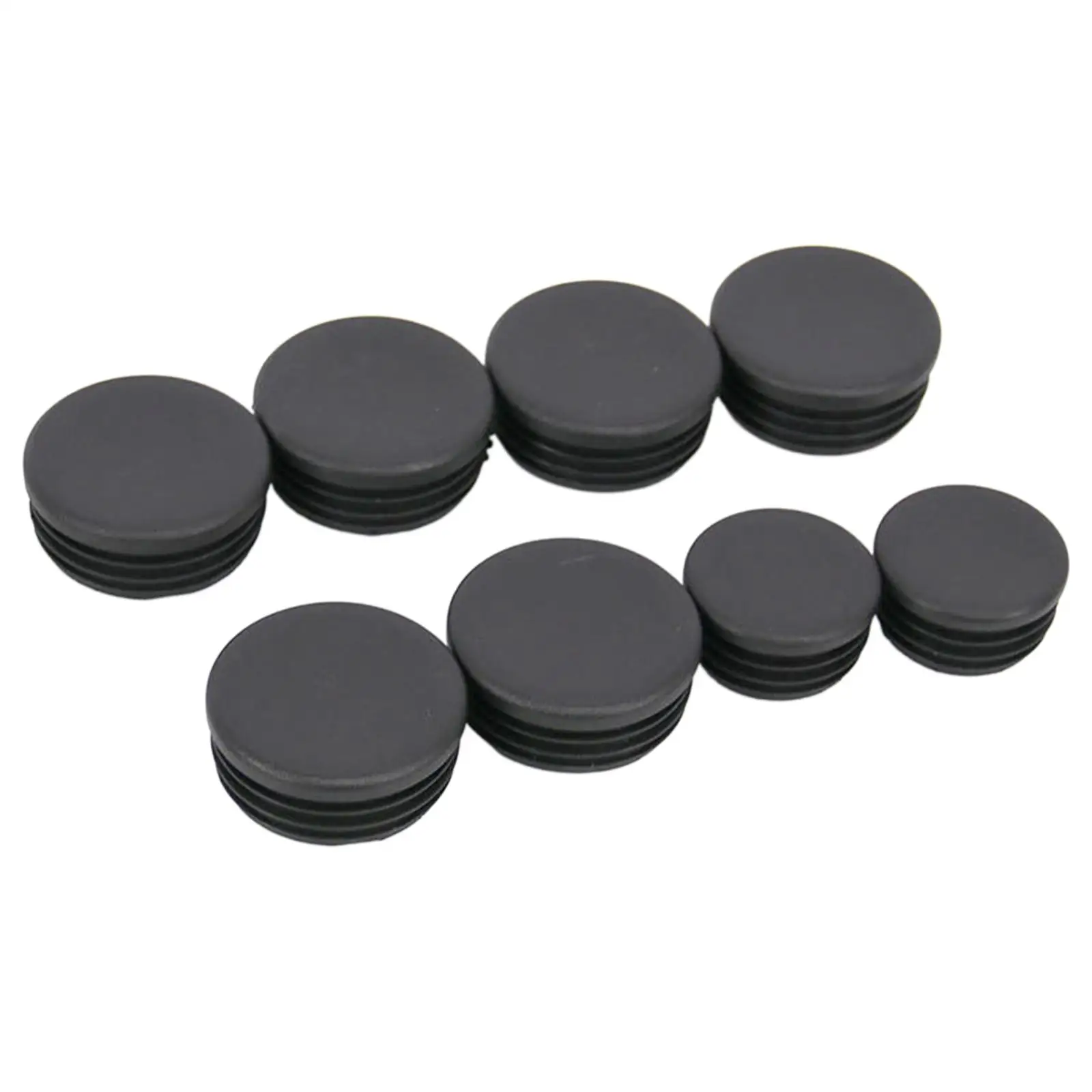 8 Pieces Waterproof Chassis Plug Covers ,Vehicle Parts ,Accessories Black Dustproof Plug Hole Covers for   Jb64 Jb74 20