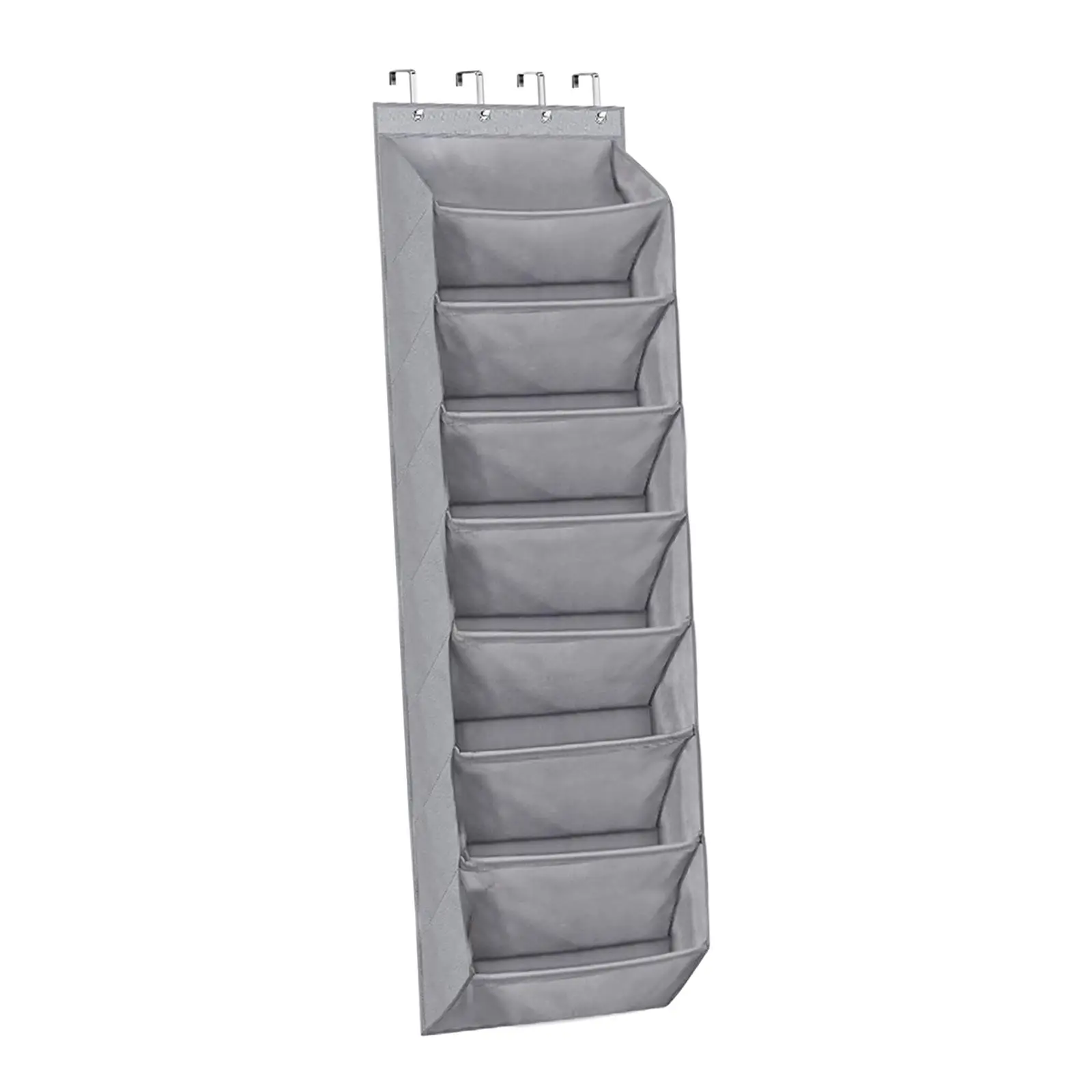 Hanging Shoe Rack 8 Tier Oxford Cloth Resuable for Kids Adults Large Deep Pockets Door Shoe Rack for Baby Items Clothing
