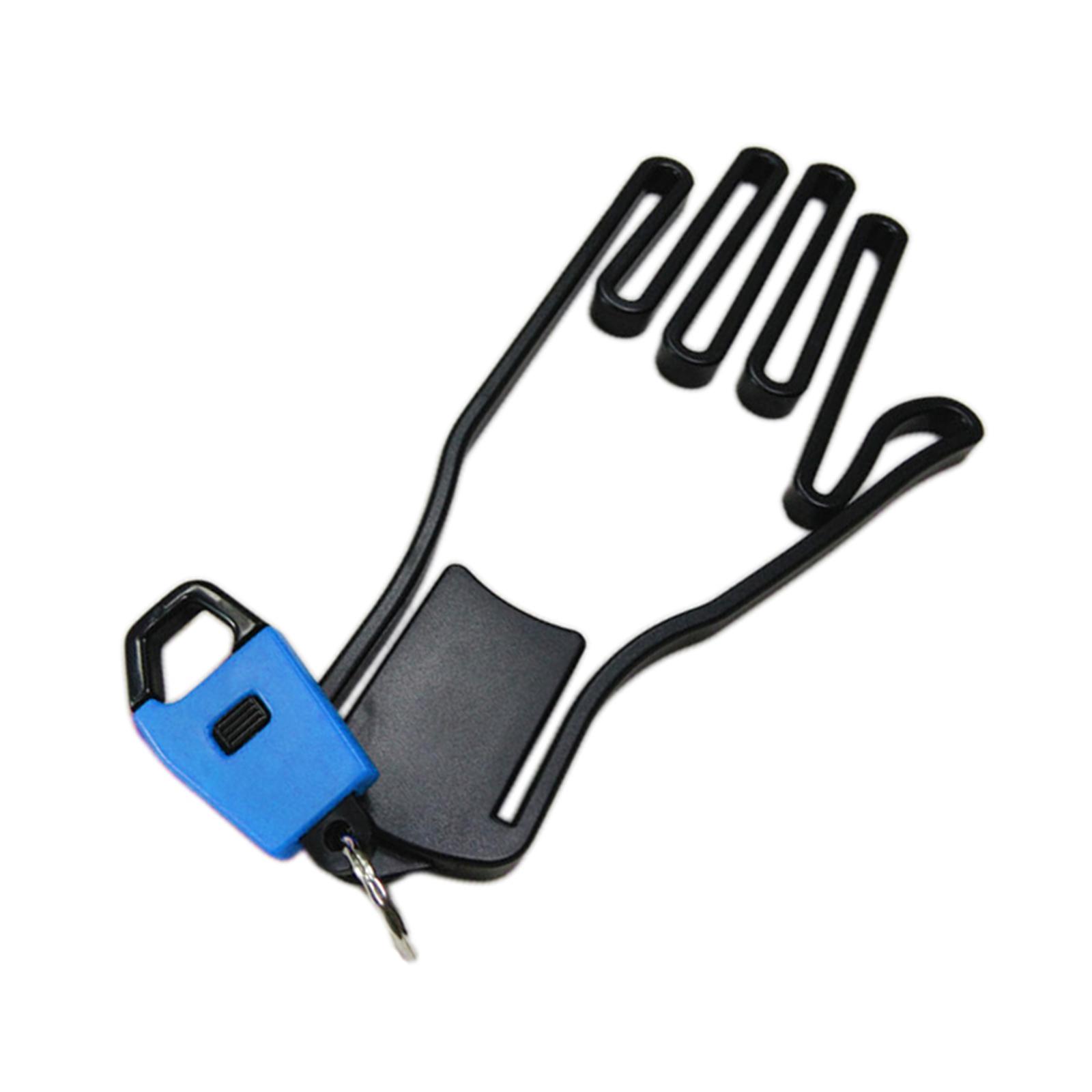 1PC Golf Glove Holder Rack Outdoor Sport Dryer Shaper Tool with Key Chain Gloves Maintenance for Men Women Golfer Stretcher Rack