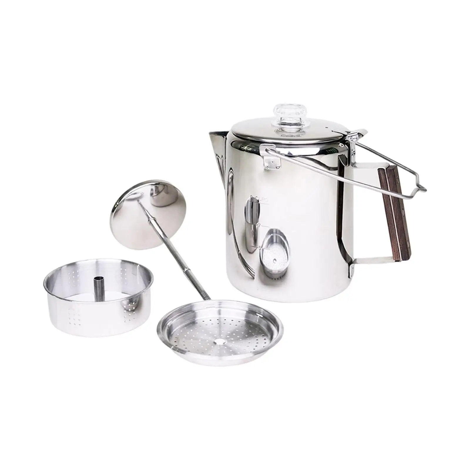 Coffee Percolator Camping Over Fire Stainless Steel Coffee Maker Percolator for Camping Home