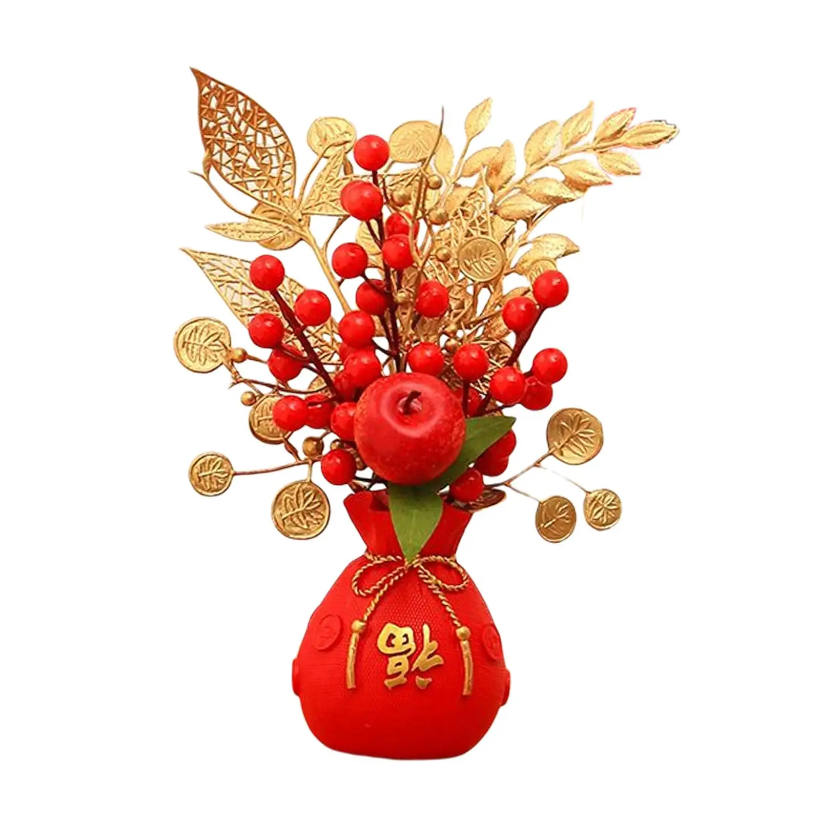 Flower Basket Ornament Decoration Harvest Table Centerpiece Fall Artificial Potted Flower for Garden Office Thanksgiving Hotel