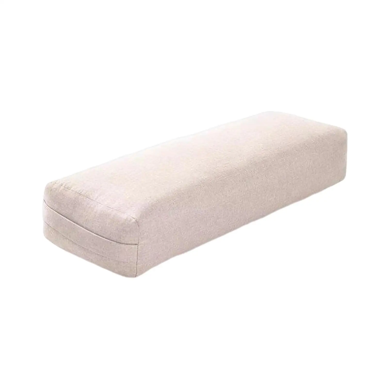 Professional Yoga Bolster with Carry Handle Meditation Cushion for Support