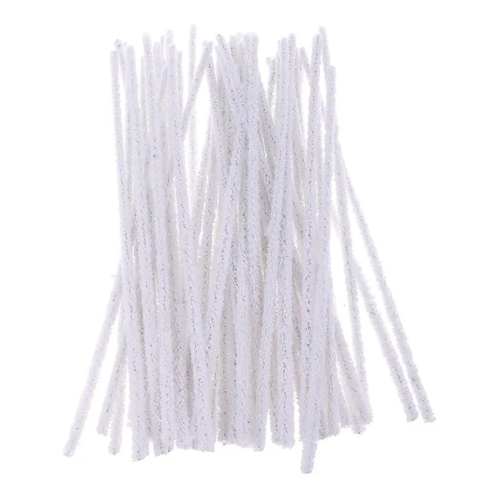 50Pcs Cotton Tobacco Pipe Cleaning Tool Smoke Pipe Cleaner for Cleaning in Tight Space Craft