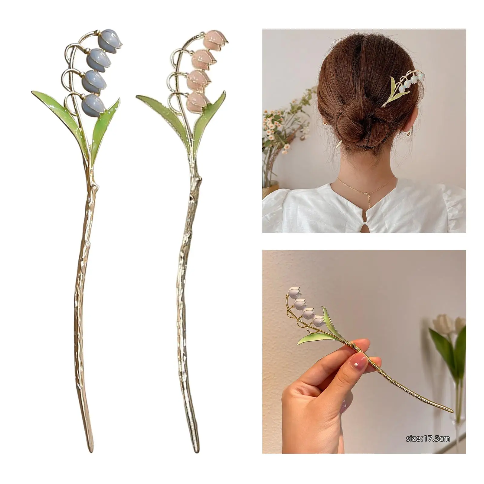 Chinese Style Women Hair Stick Hair Chopstick Hairpin Traditional Girls for Long Hair Accessories