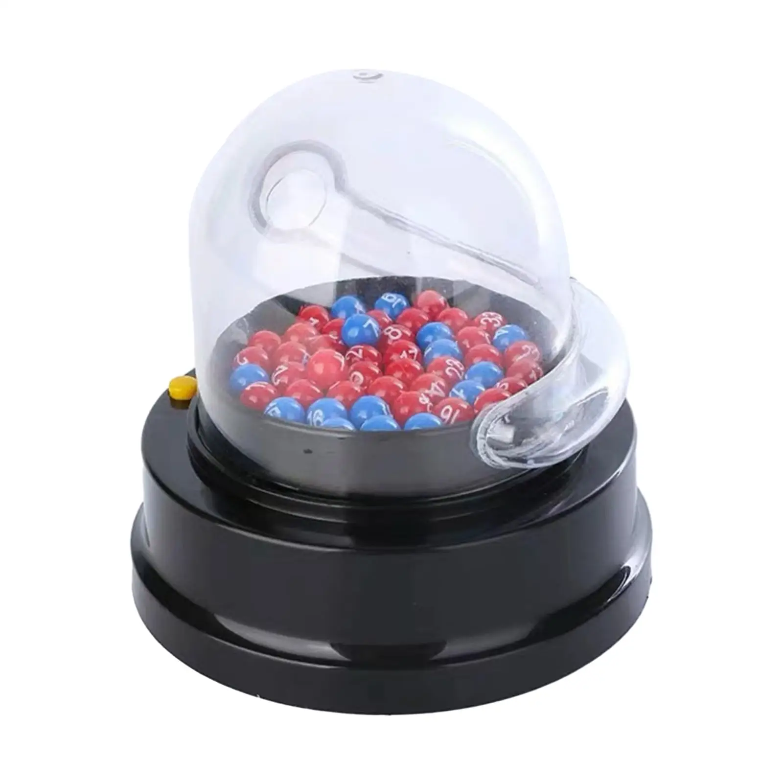 Mini Lottery Machine Mini Game Consoles Kids Toy Children Toys Raffle Balls Machine for Cafe KTV Sweepstakes Nightclub Carnivals