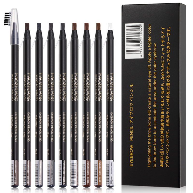 Best of 1PC Eyebrow Pencil Waterproof Microblading Eyebrow Pen Tint Tattoo Eyebrows Makeup 6 Colors Natural Long Lasting Eye Brow Pencil Reviews & Tips - Image 5