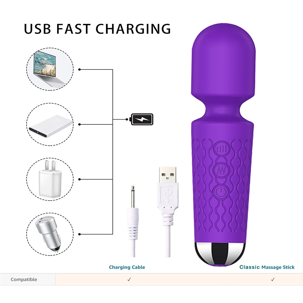 20 Режимы сильной вибрации Модернизированный мини вибратор Usb зарядка  портативный массажер для тела клитор G-Spot Вибраторы Секс-игрушки для  женщин | AliExpress