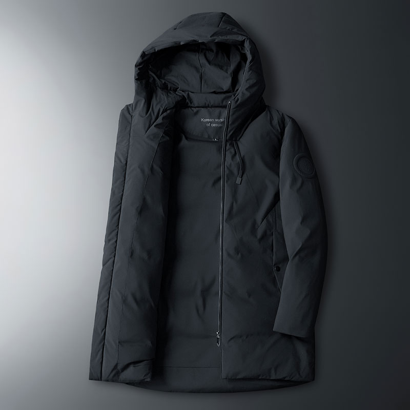 PlatiNum Men's Down Parka Back View