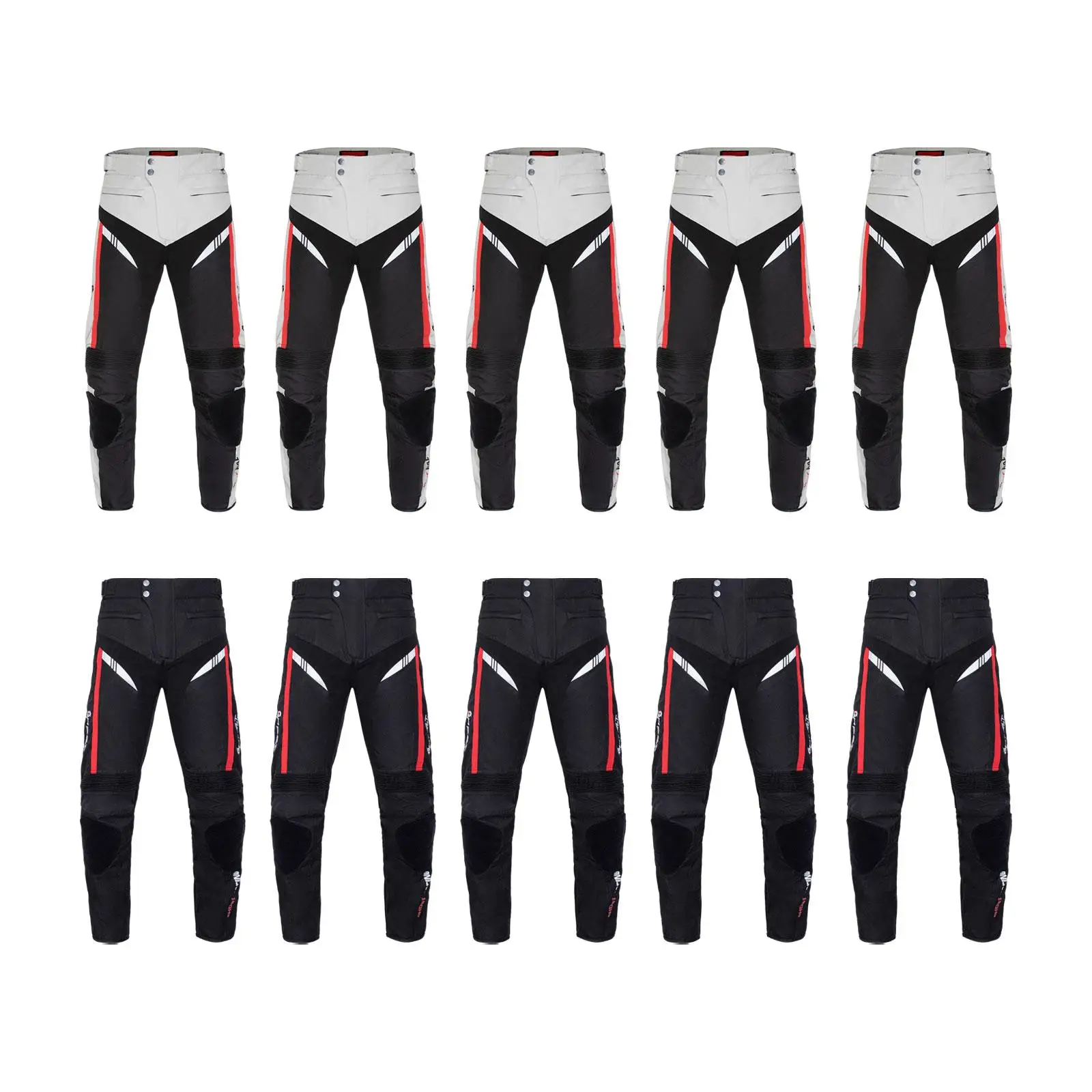 Men`s Motorcycle Pants Removable Liner Breathable Comfortable Riding Gear for Motorbike Riding Cycling Off Road Dirt Bike