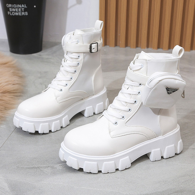 Ladies cheap boots white