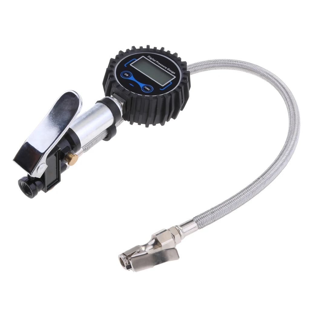 Digital Car Air Tire Tyre Inflator High Accurate Pressure Gauge Tester Tool