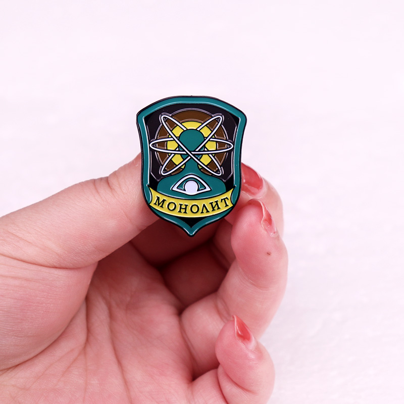 Monolith Abzeichen STALKER Spiel Emaille Pin Brosche Schmuck Lustiges Gamer Geschenk – Detail 4
