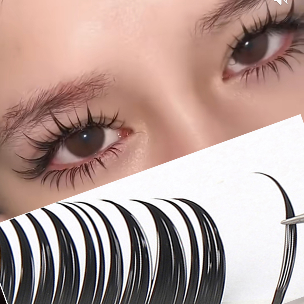 Best of Wet Look Cosplay Eyelash Extension New Fashion Soft Mink False Eyelash Individual Lashes Russian Volume Premade Fans Lashes Reviews & Tips