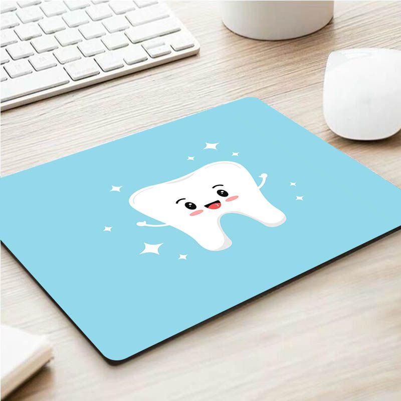 Cute Cartoon Tooth Mouse Pad