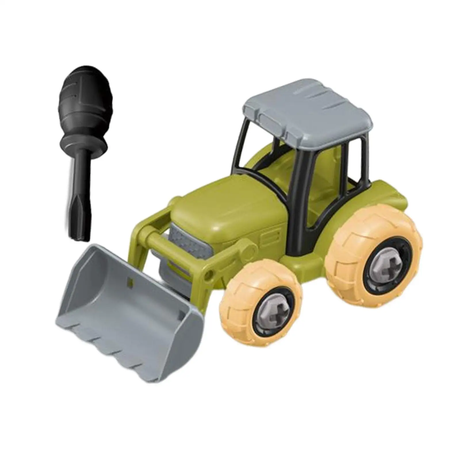 Take Apart Construction Vehicles ,DIY Assemble Toys Age 3 4 5