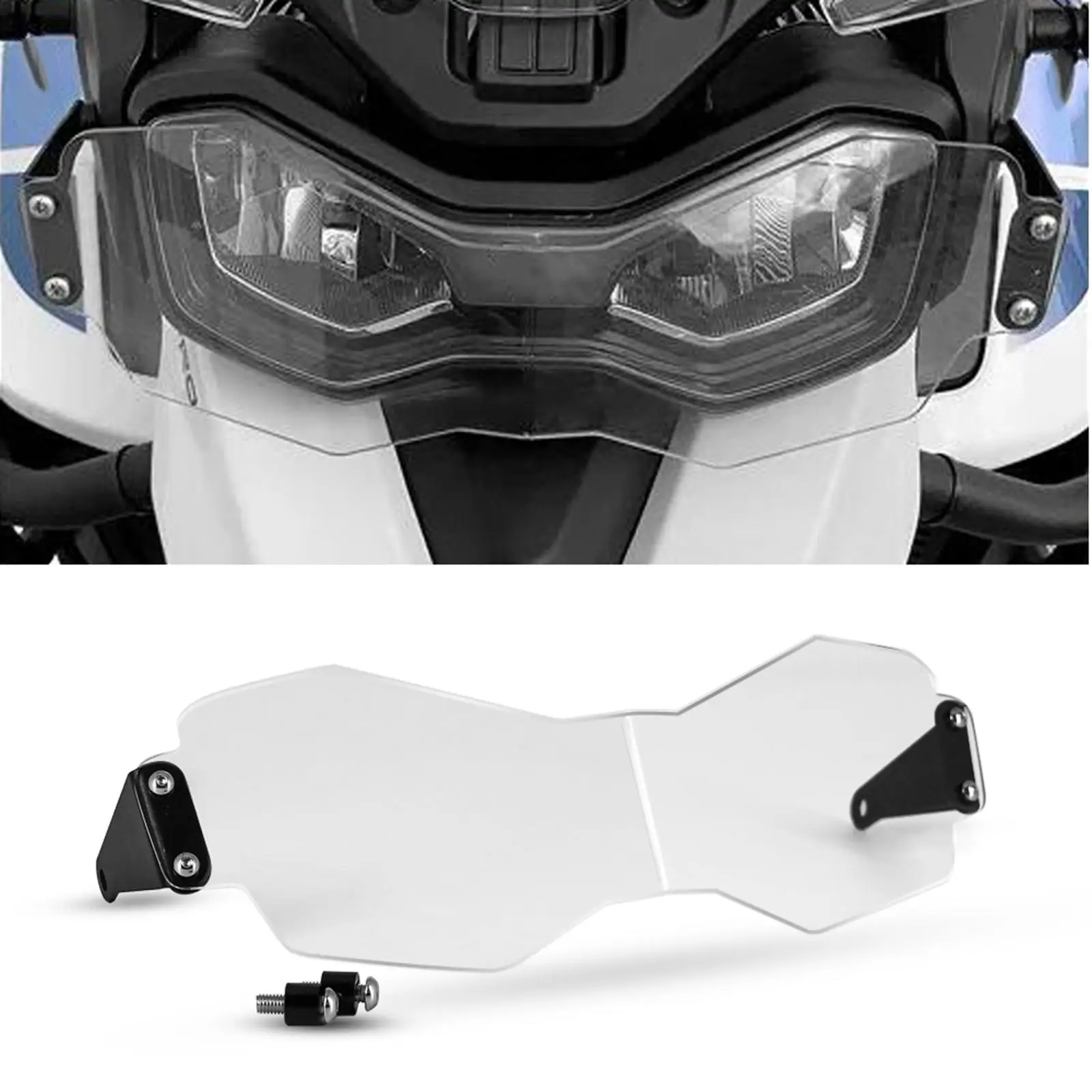 Headlight Protector Front Lens Cover Replacement Fit for Tiger 900