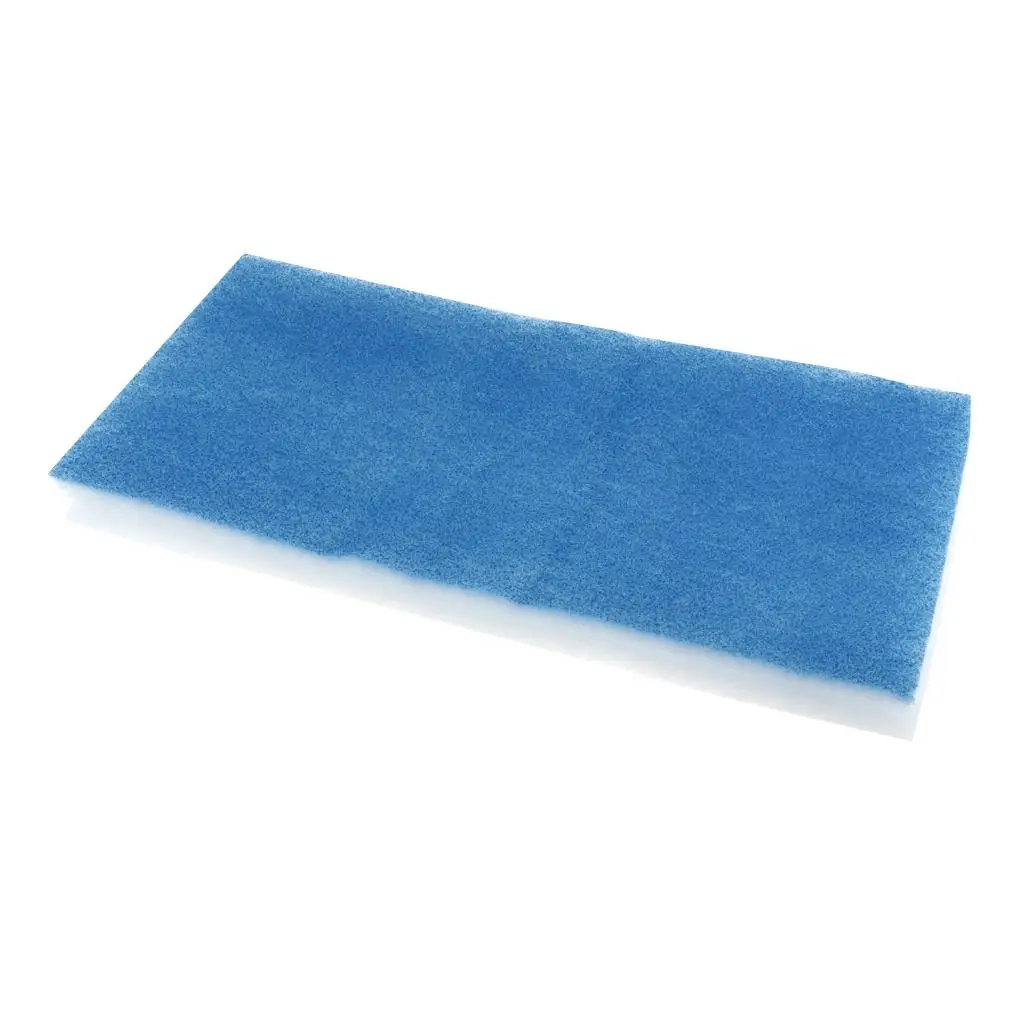Sponge Set of Standing Filters for Airbrush Spray Paint Booth Blue & White