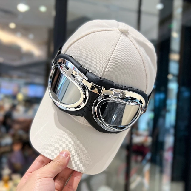Baseball Sunglasses Adjustable Soft Curved Visor Pilot Baseball