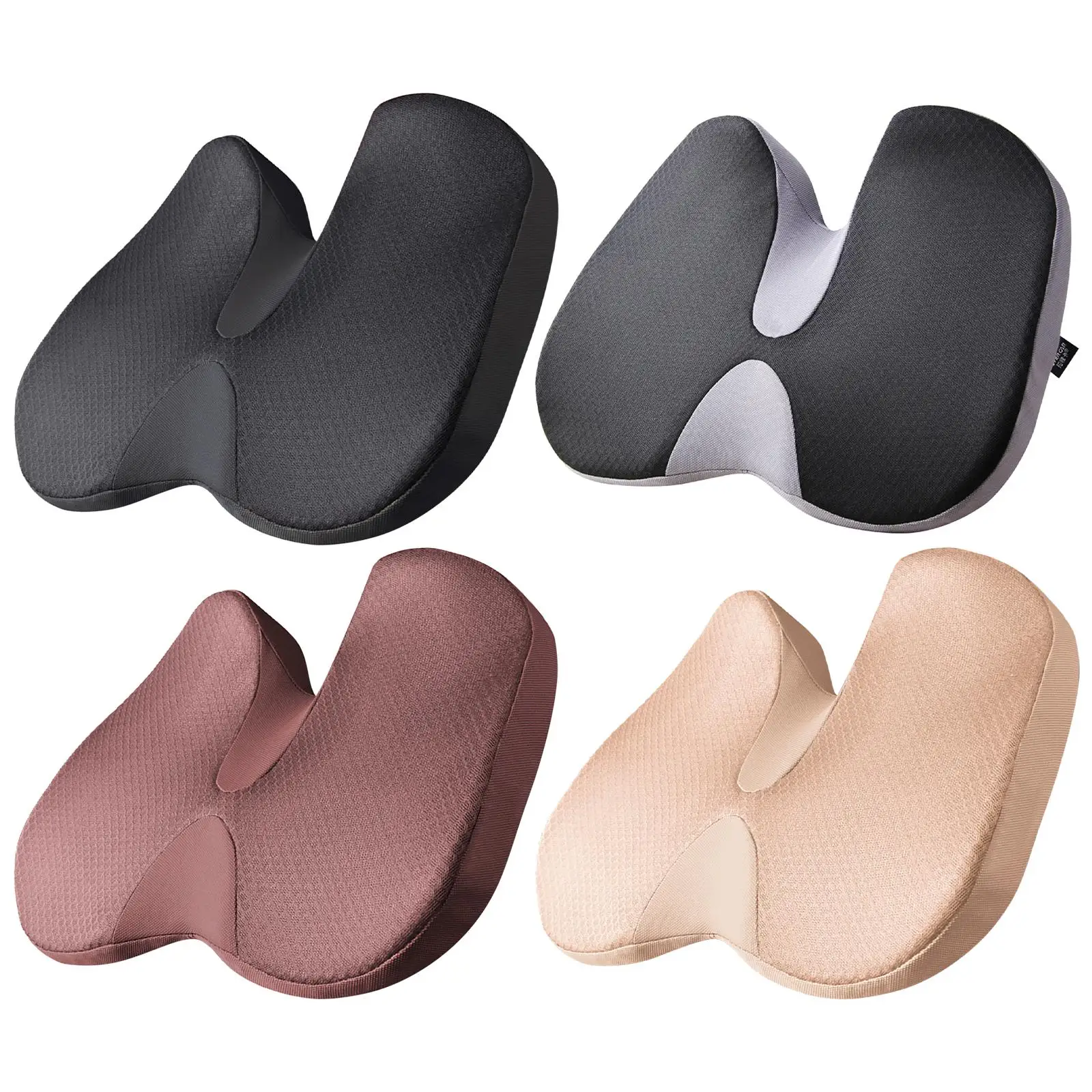 Breathable Office Chair Seat Cushion Memory Foam Coccyx Cushion Car Seat Cushion  for Computer Desk Chair Wheelchair