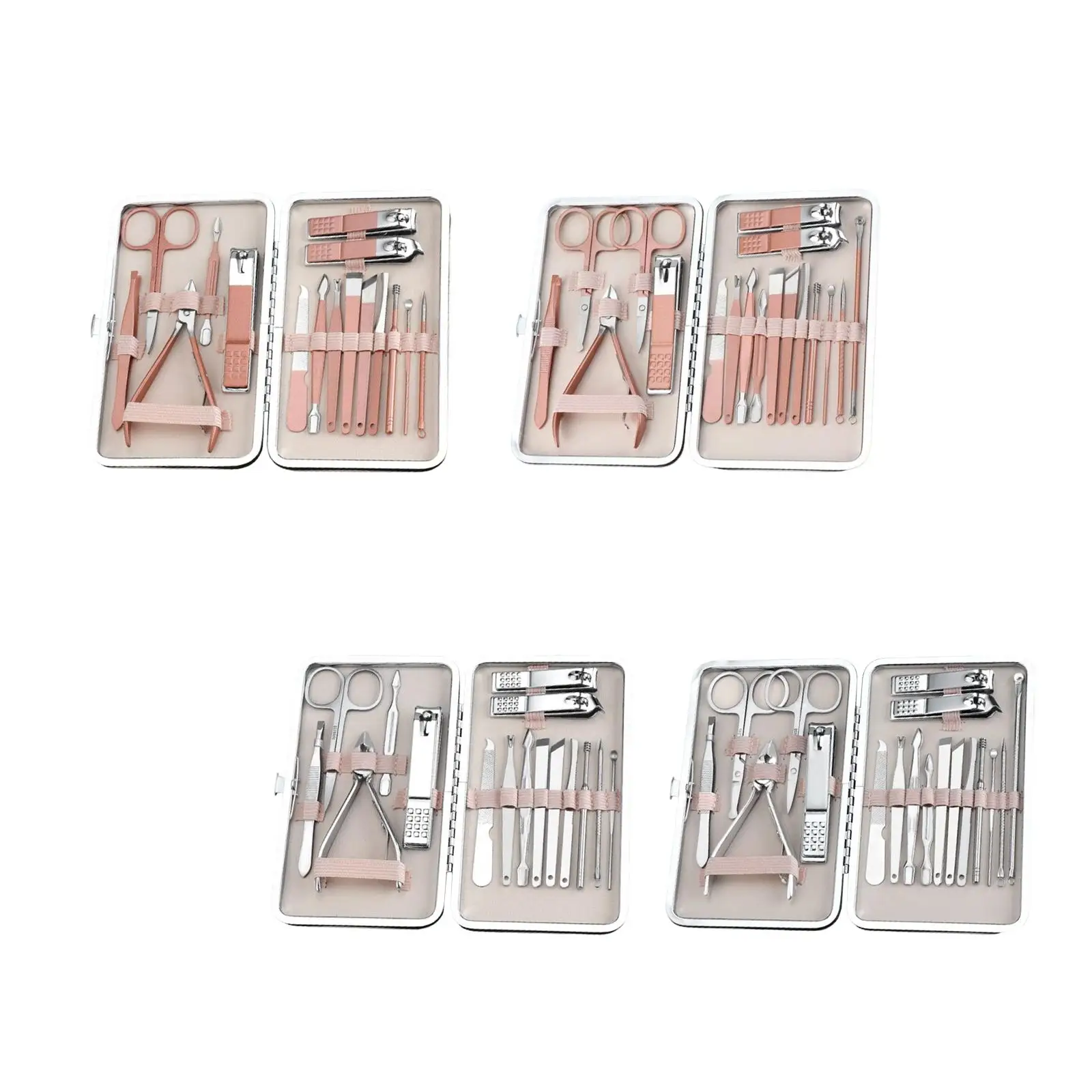 Manicure Set Fingernails Toenails Care Nail Clippers Grooming Kit for beauty Salon
