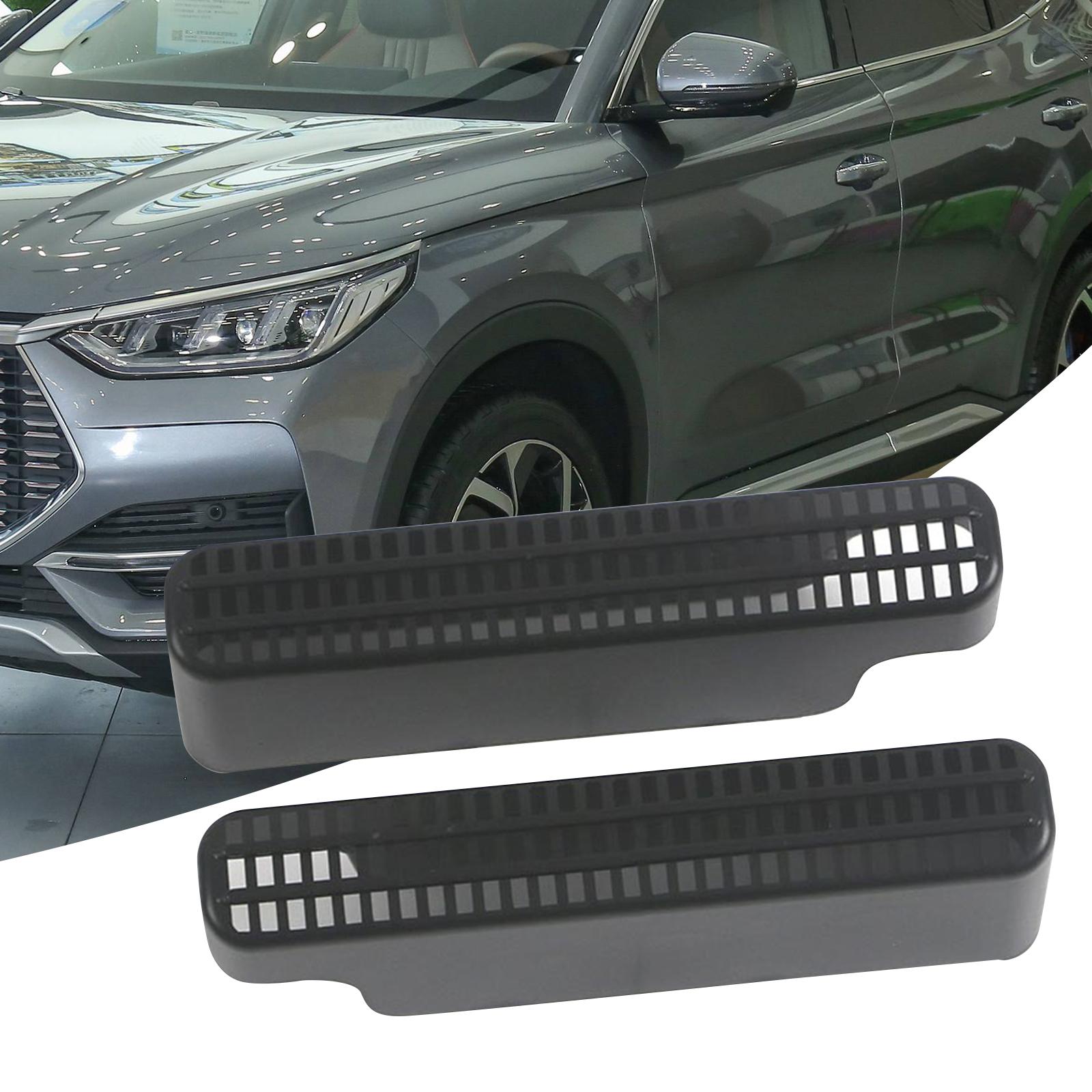 2x Car Under Seat AC Air Outlet Cover Vehicles Easy Installation Inlet Accessories Protective Cover for Byd Song Plus 2020