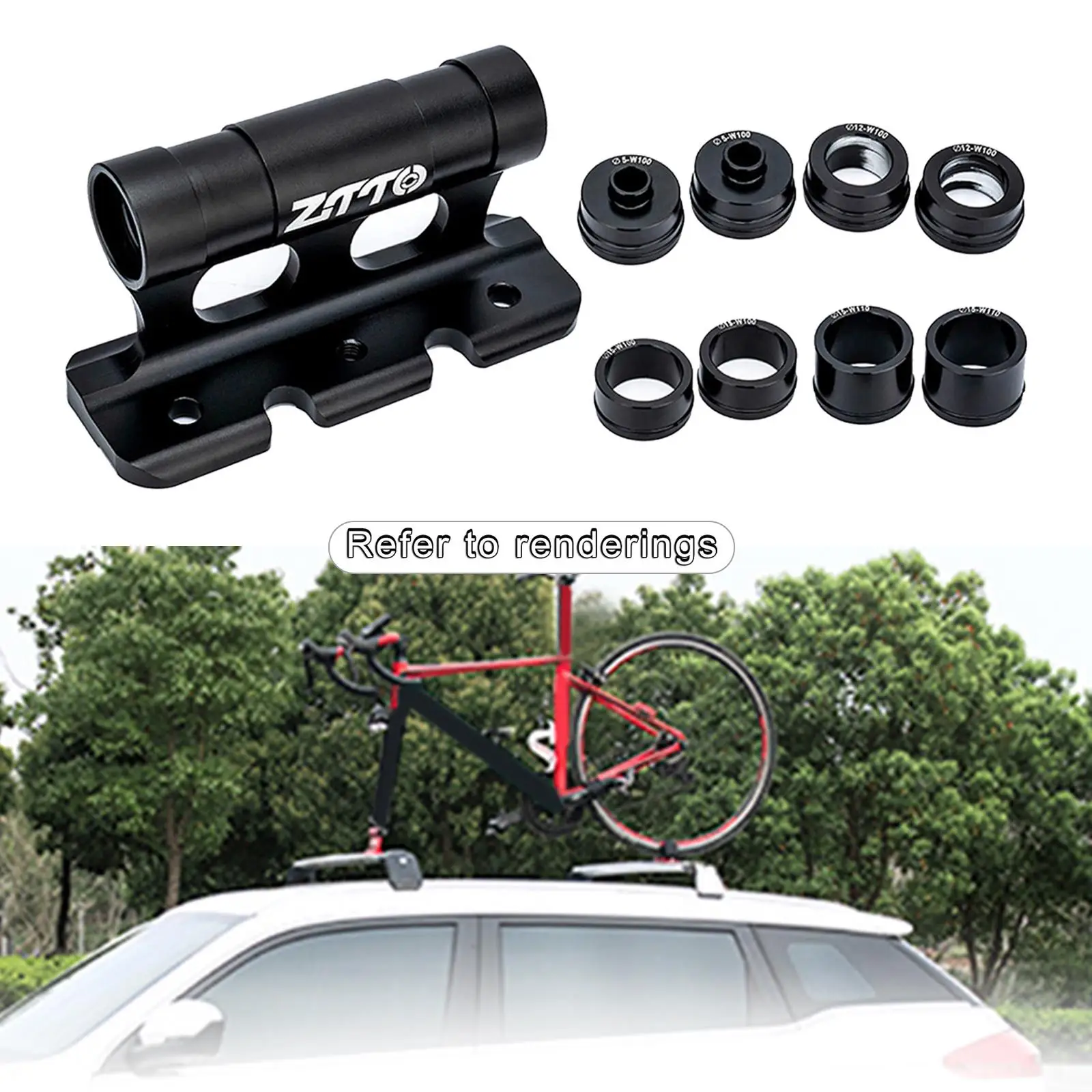 Bike Block Fork Mount Bracket Bicycle Storage Bicycle Front Fork Fixed Clip