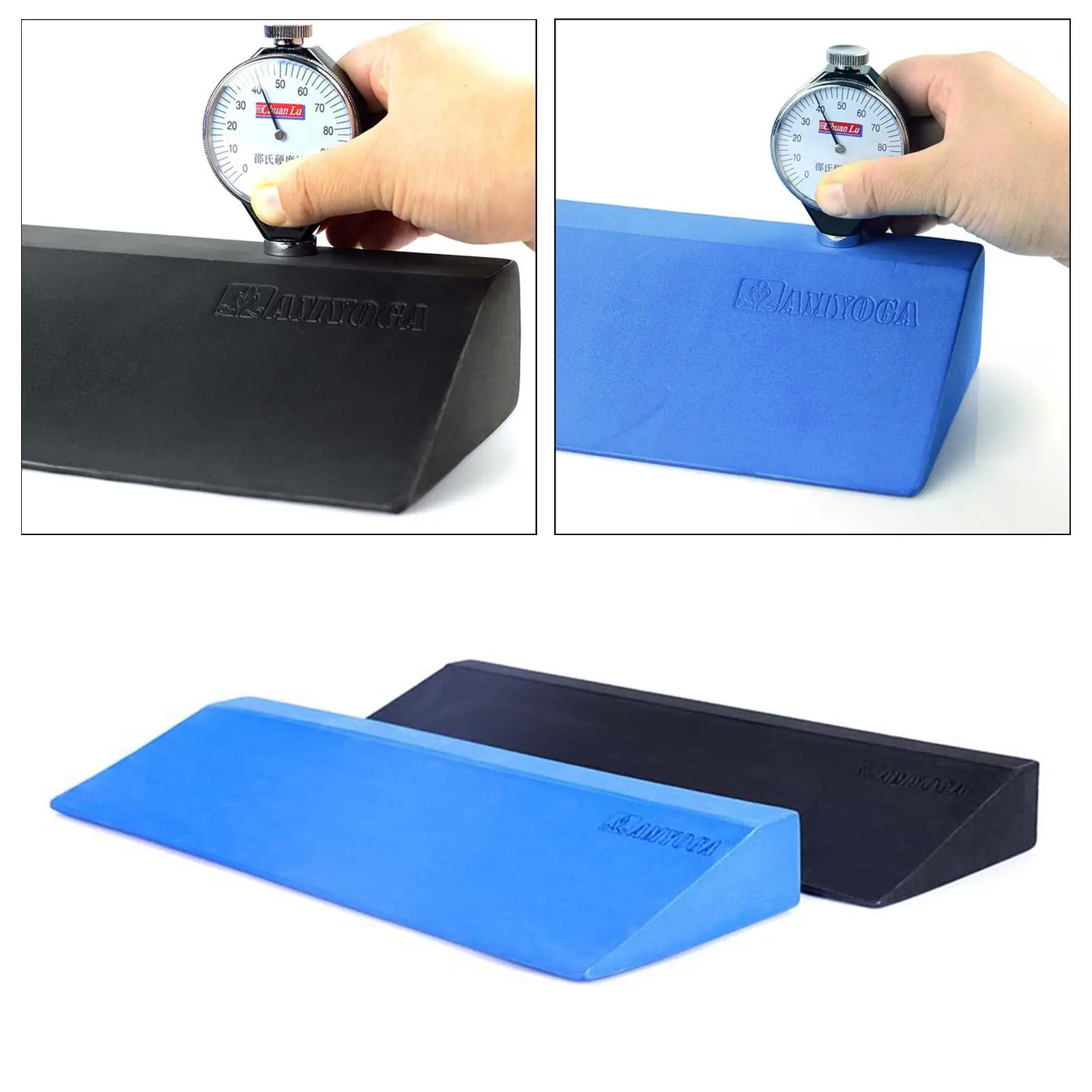 1 Piece Yoga Blocks Accessories Supportive Slant Wedge for Wrist Strength