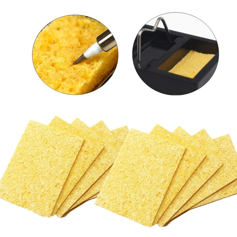 Title 3, Solder Iron Tip Cleaning Cleaning Sponge Nozzle...