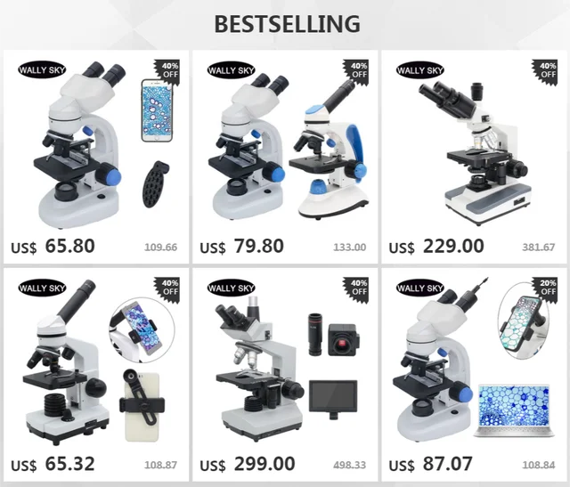 Biological Compound Microscope, Digital Microscope