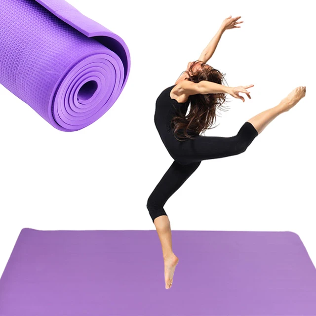 Yoga Mat Exercise Pad Thick Non-Slip (173cmx60cm)