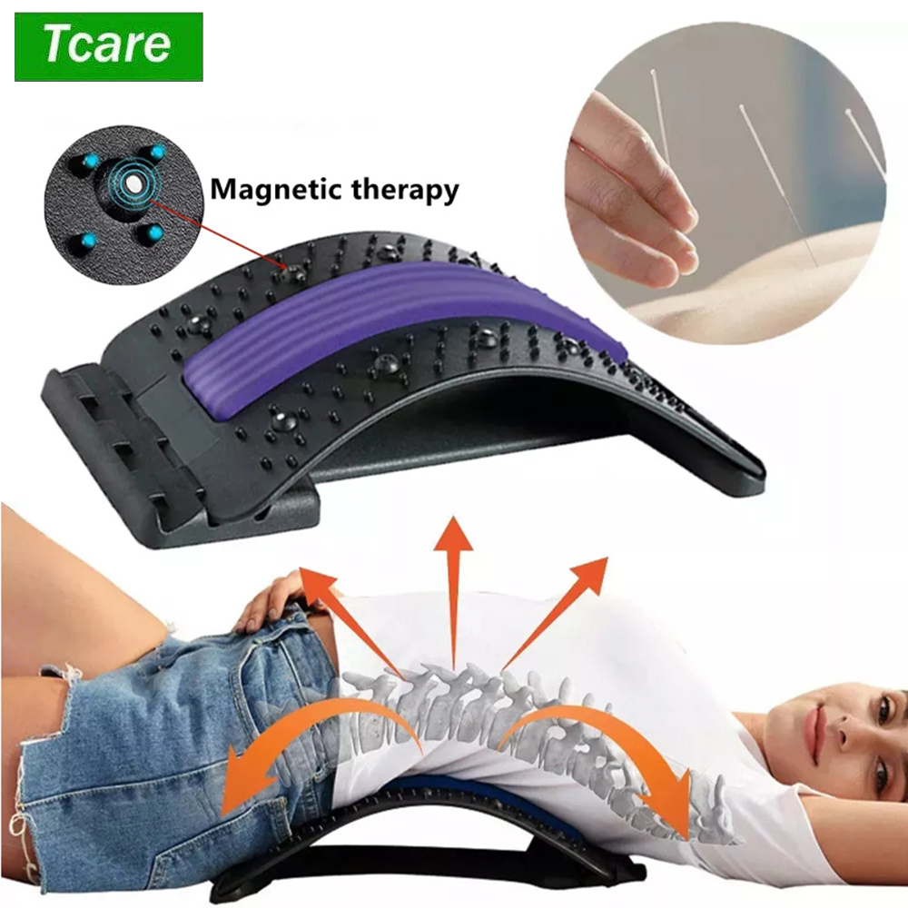 Best of Magnetic Back Massage Muscle Relax Stretcher Posture Therapy Corrector Back Stretch Spine Stretcher Lumbar Support Pain Relief Reviews & Tips