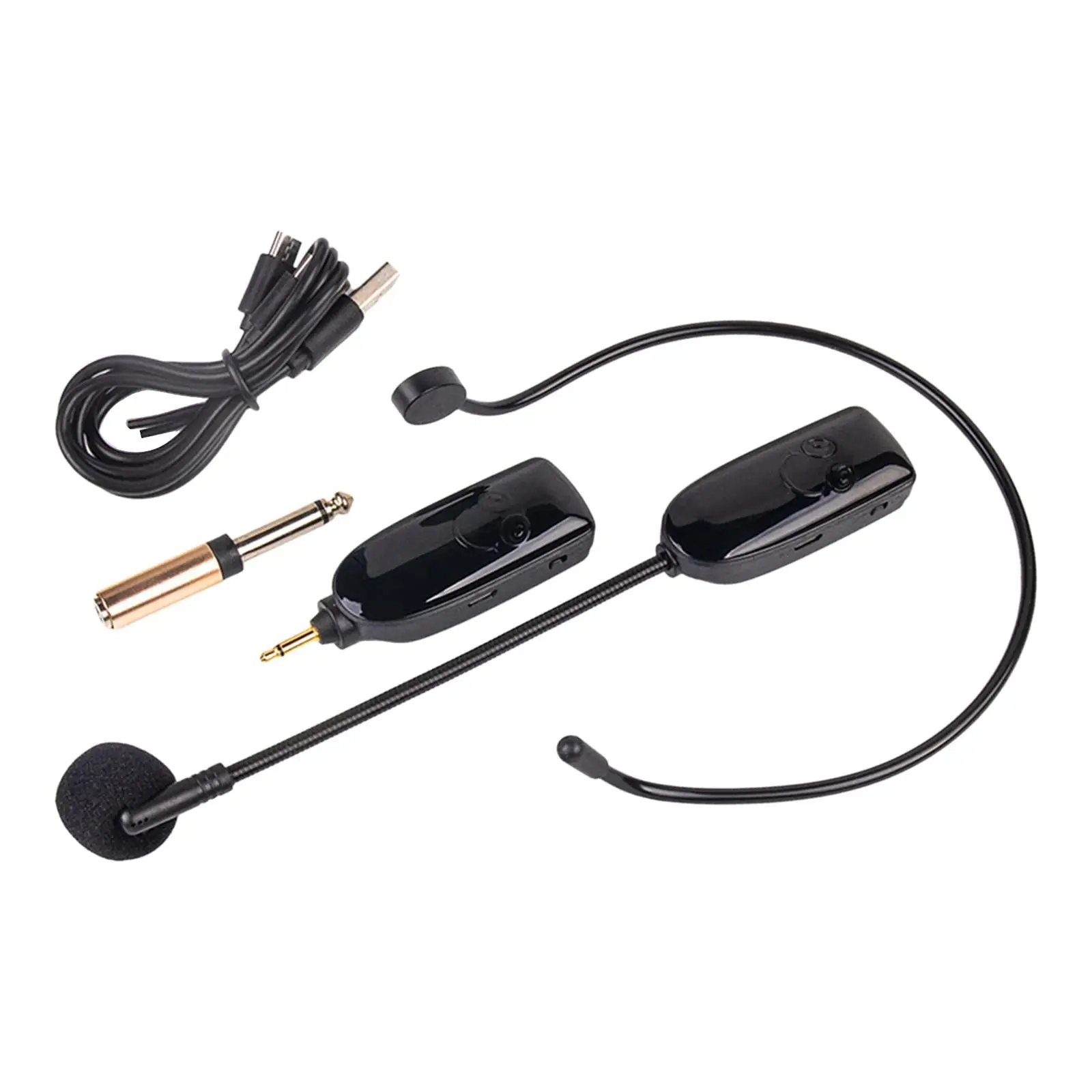 Headset Microphone 20M Range Headset Mic for Teacher Teaching Voice Amplifier Stage Speakers