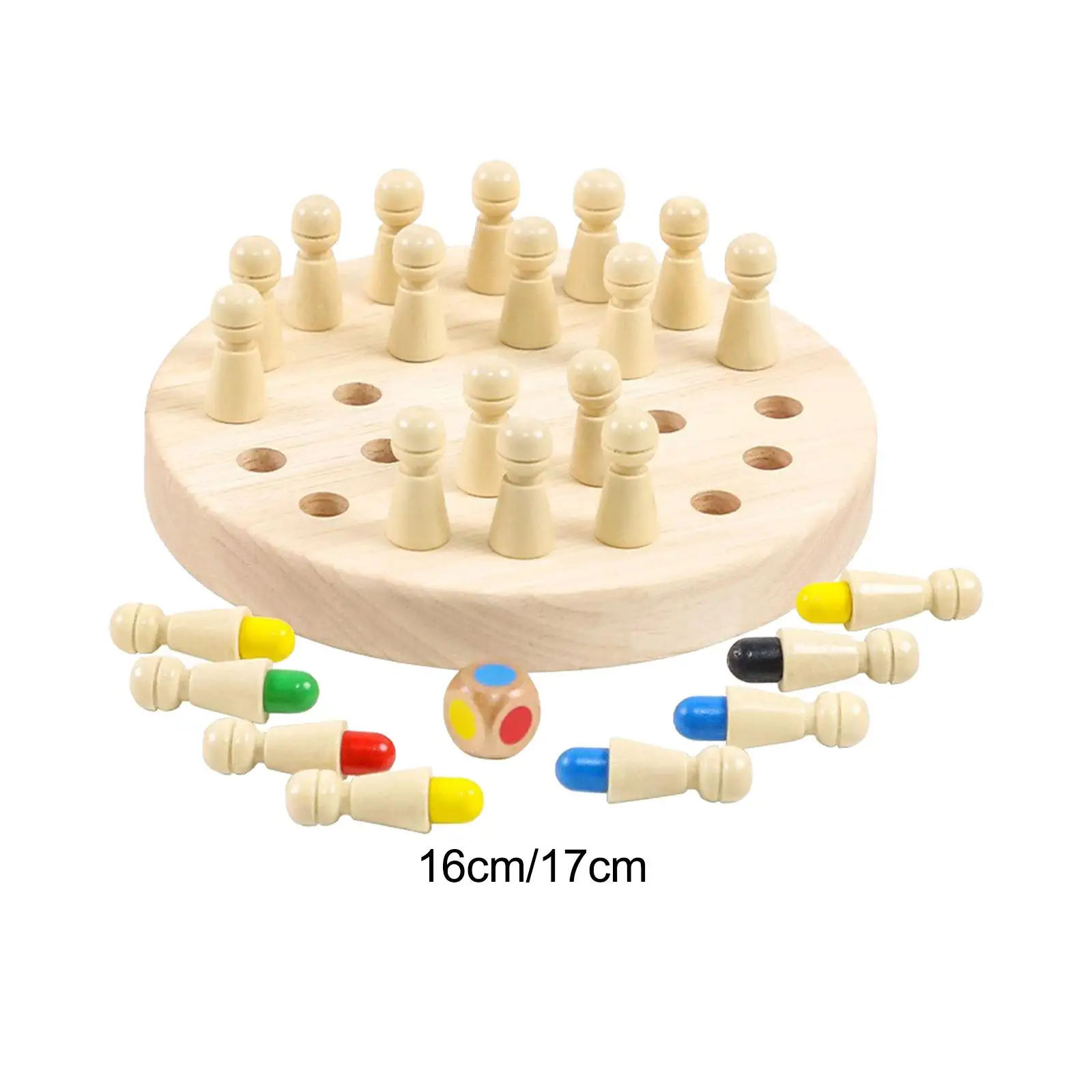 Chess Board Game Educational Color Memory Chess for Leisure Activity Party