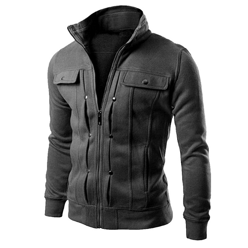 Title 7, Modische Sport-Pulloverjacke für Herren, Slim-F...