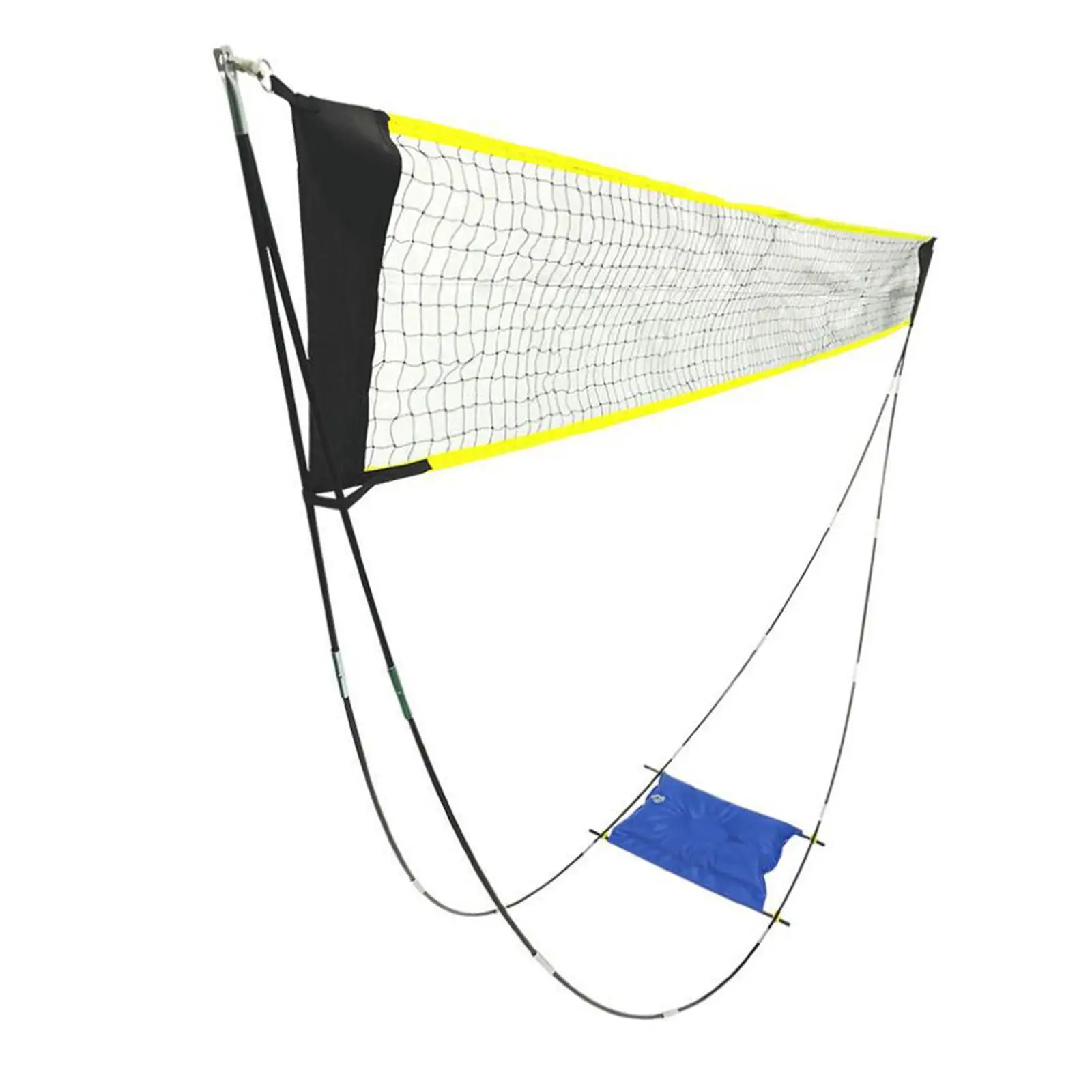 Portable Badminton Net Tennis Net Bracket Portable Heavy Duty with Storage Bag Beach Net Set for Soccer Lawn Outdoor Yard Adult